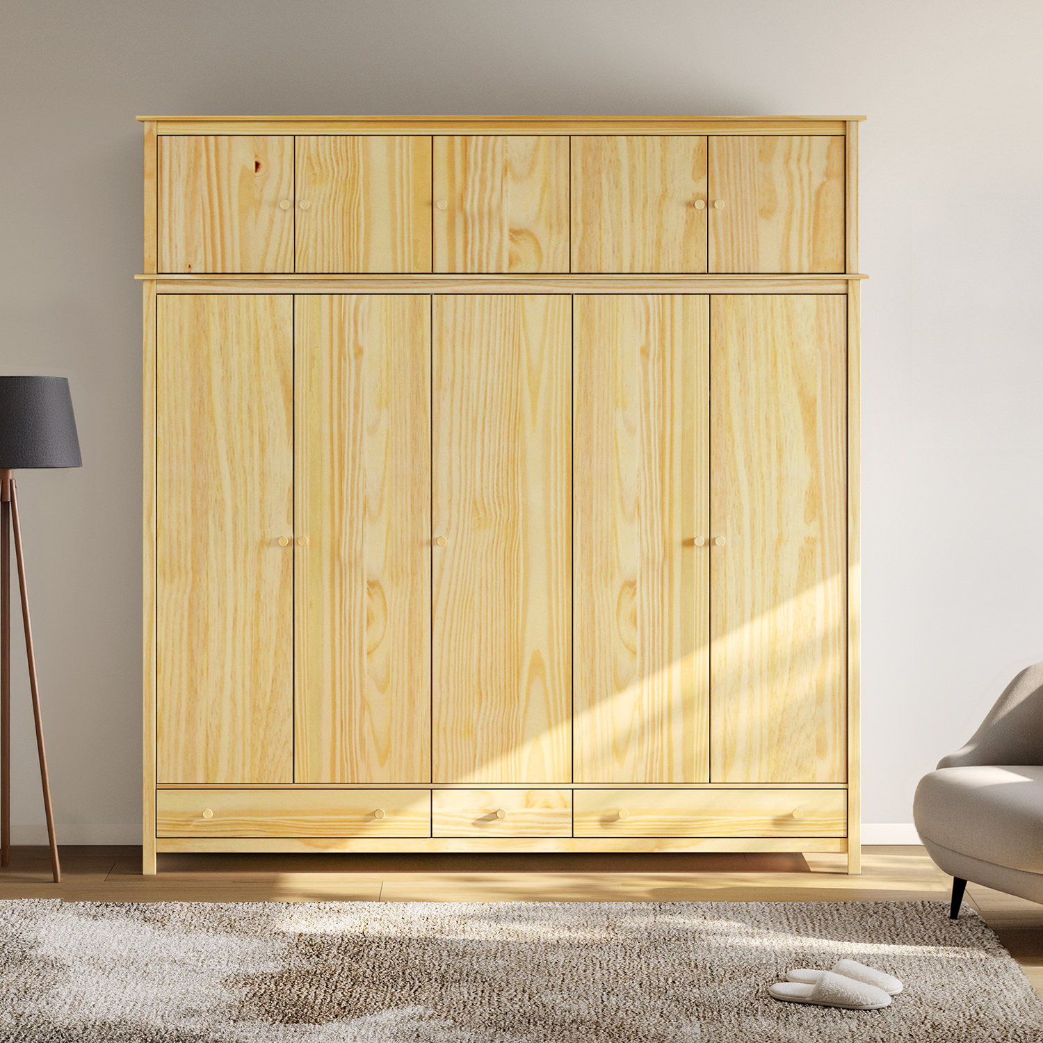Skříň 5dveřová TORINO