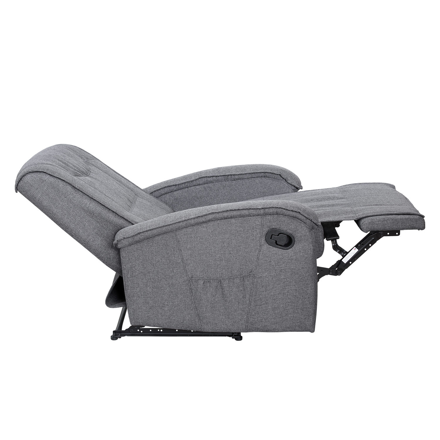 Masážní křeslo BOB šedé