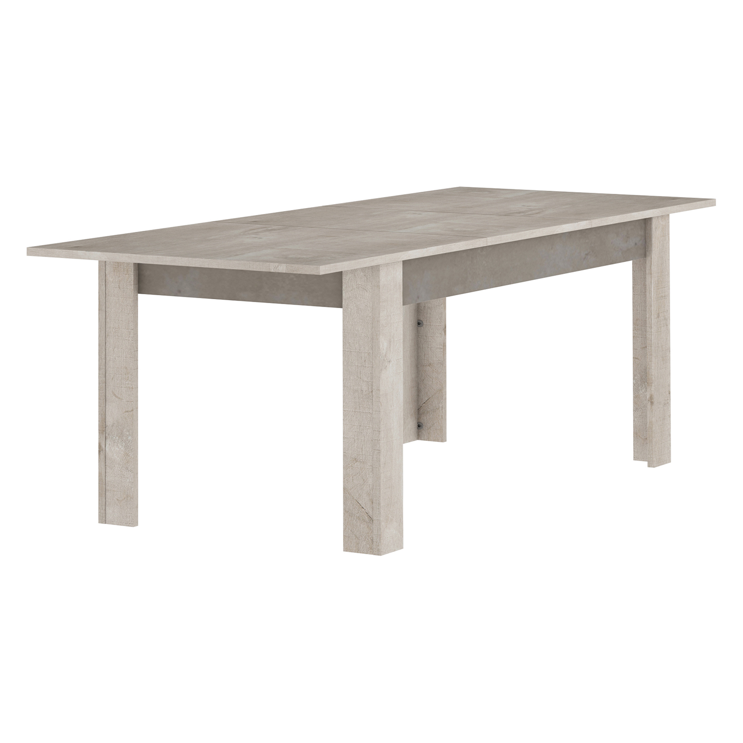 Jídelní stůl 170x90 ANTIBES dub/béžový beton