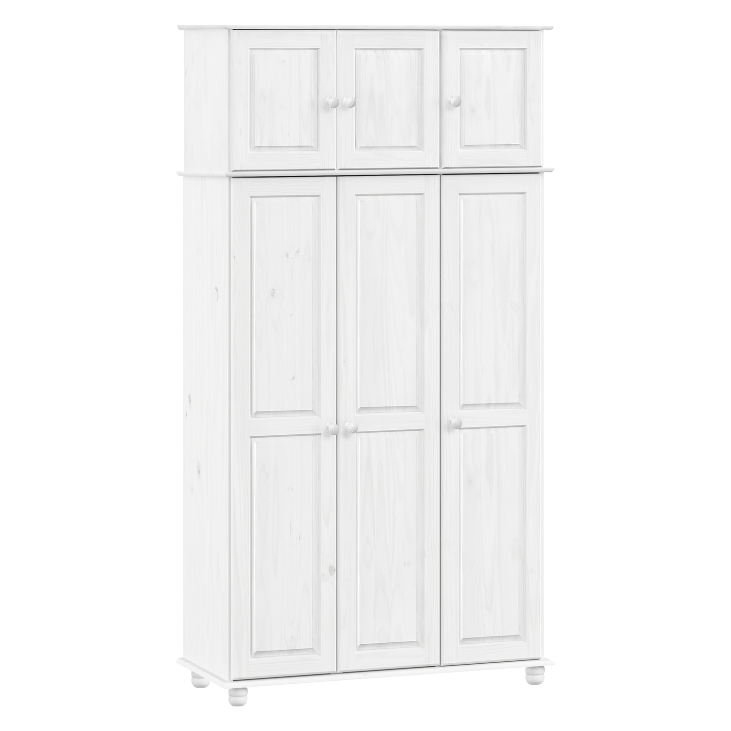 Skříň 3dveřová 8863B bílý lak