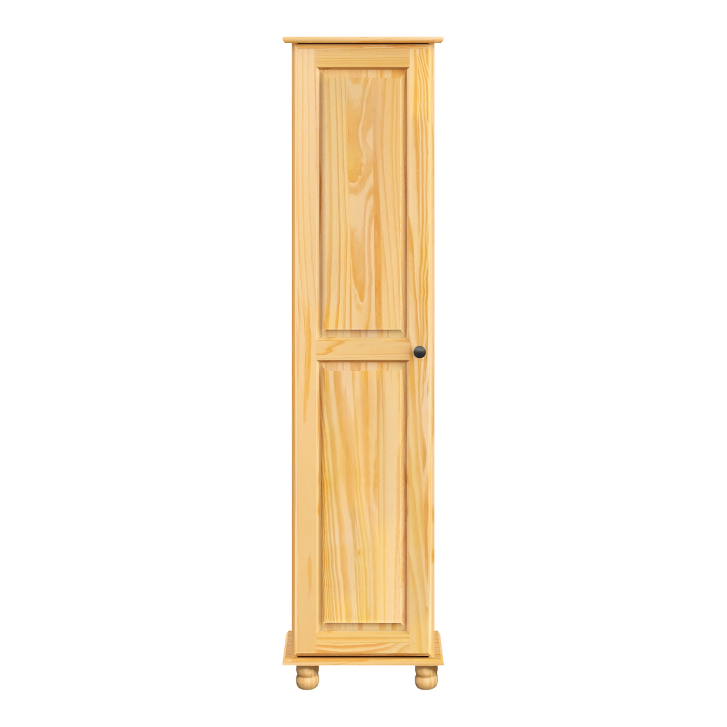 Skříň 1dveřová 8865K lak, kovové úchytky