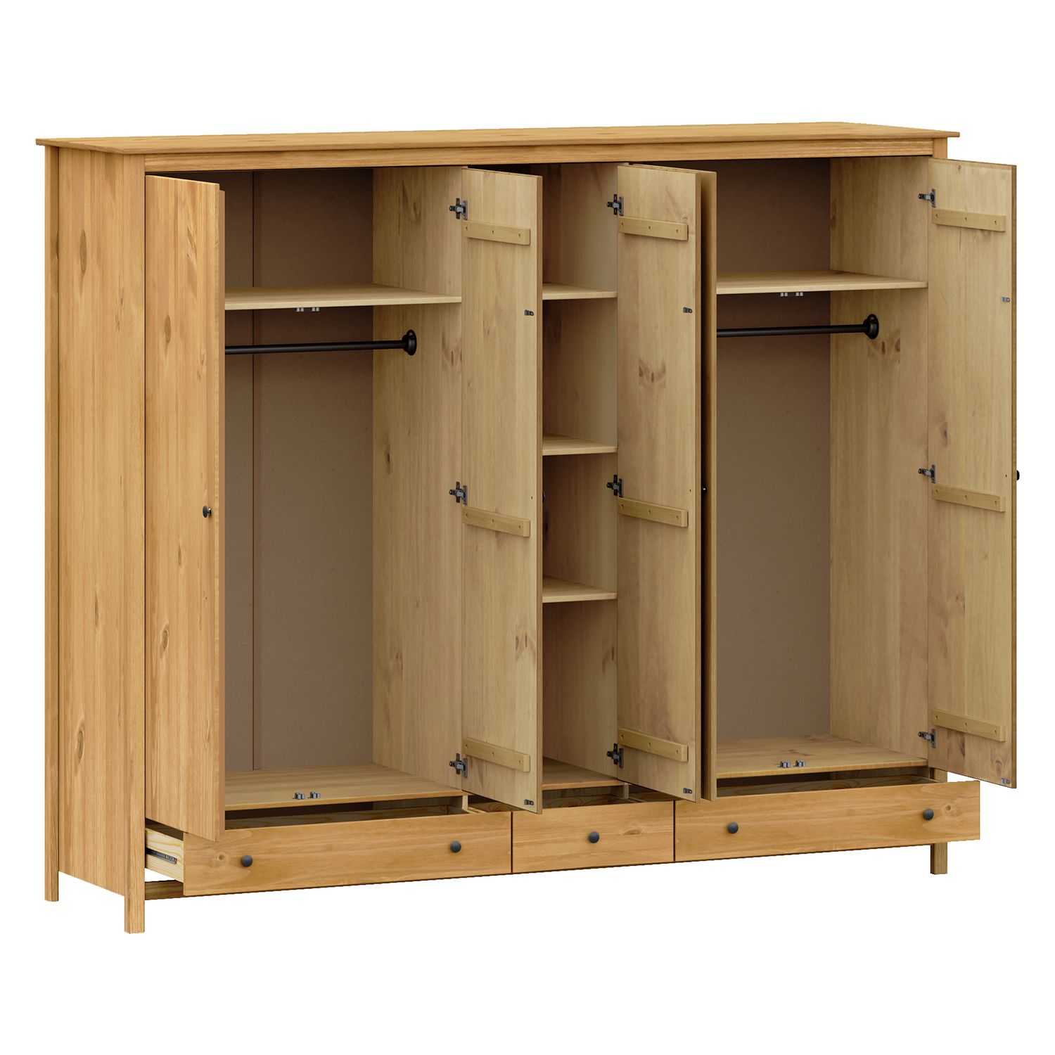 Skříň 5dveřová TORINO vosk