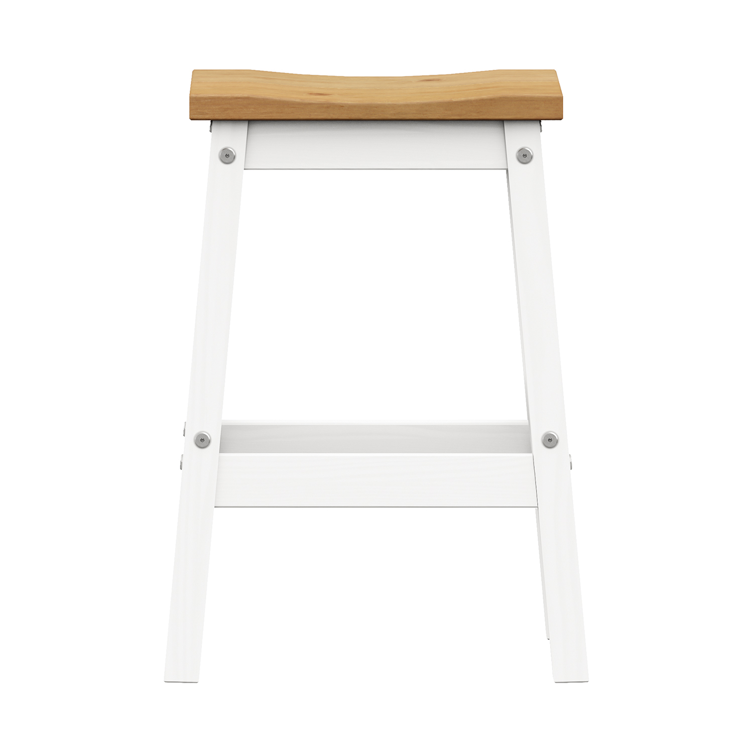 Barová stolička CORONA 2 bílý vosk