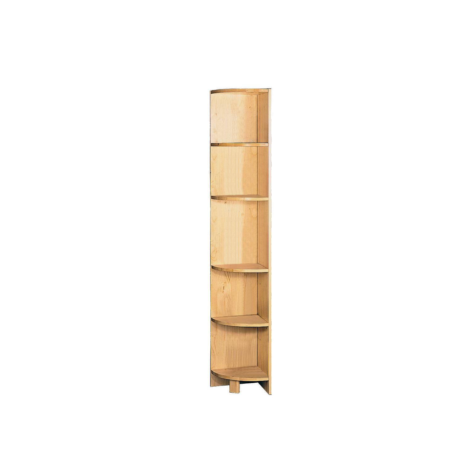 Rohová knihovna 861 lakovaná