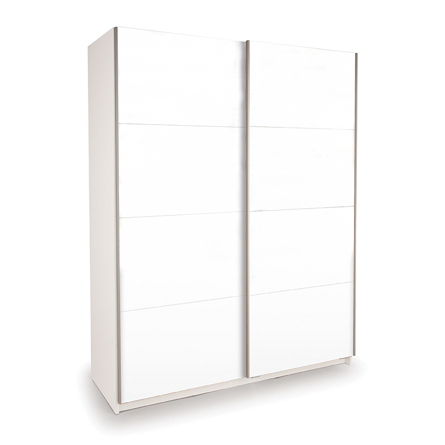 Skříň s posuvnými dveřmi DECOR 150 bílá