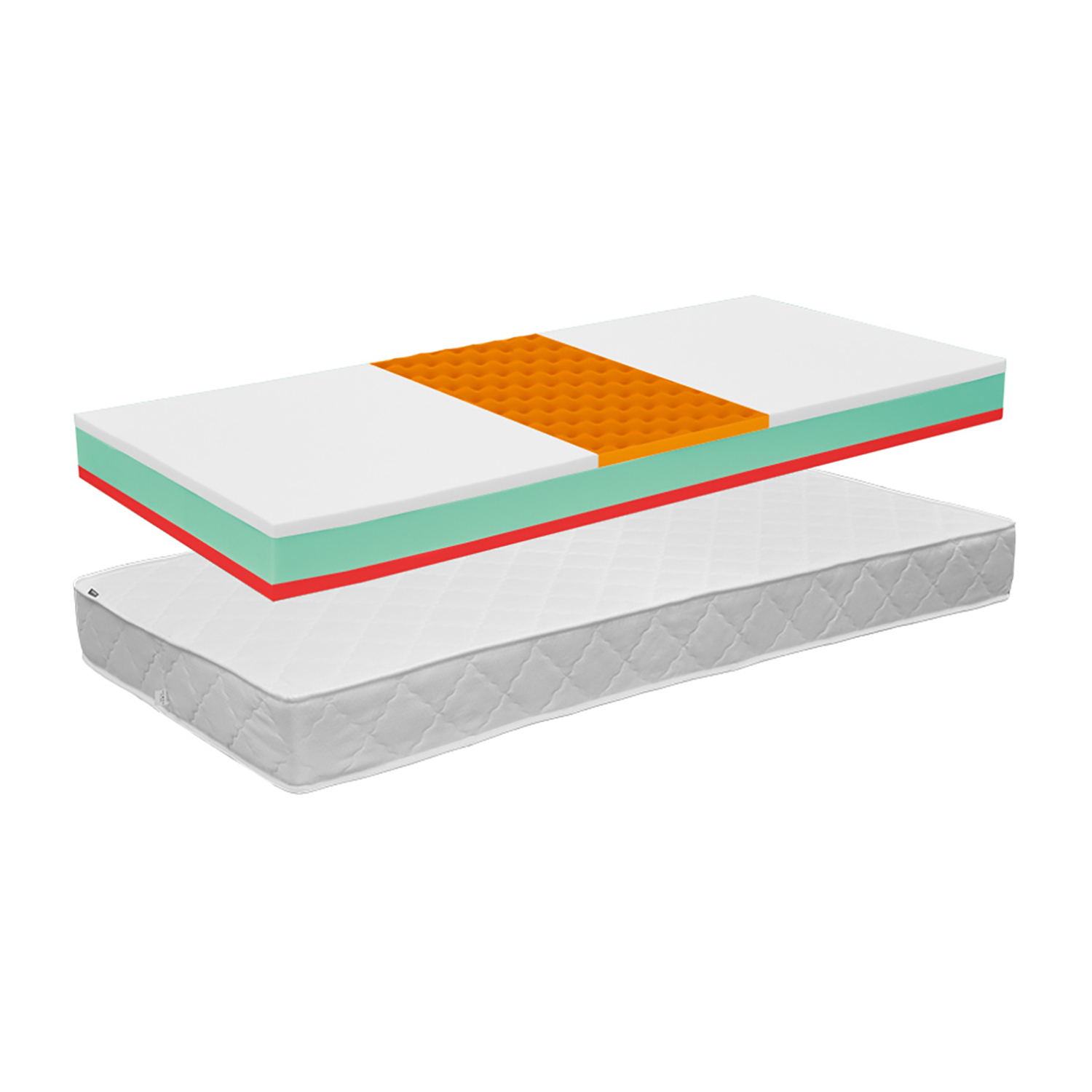 Matrace s potahem IDEA TERCIE 90x200x16