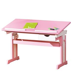 CECILIA psací stůl růžovo/bílý