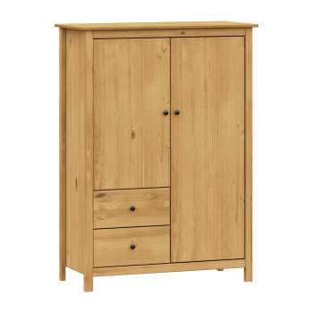 Prádelník 2 dveře + 2 zásuvky TORINO vosk