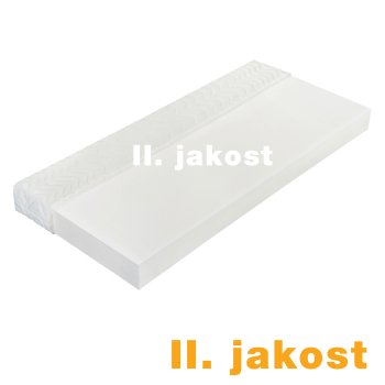 Matrace s potahem CLASSIC PLUS 80x200x11 II. jakost - ušpiněná
