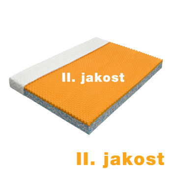 Matrace s potahem IDEA VISCO 140x200x15 II. jakost - ušpiněná