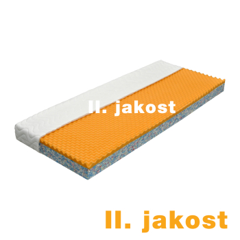 Matrace s potahem IDEA VISCO 80x200x15 II. jakost - ušpiněná
