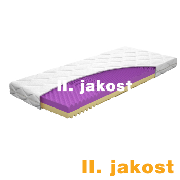 Matrace s potahem IDEA FORTE 90x200x15 II. jakost - ušpiněná