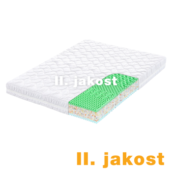 Matrace s potahem IDEA GOLD 160x200x20 II. jakost - ušpiněná